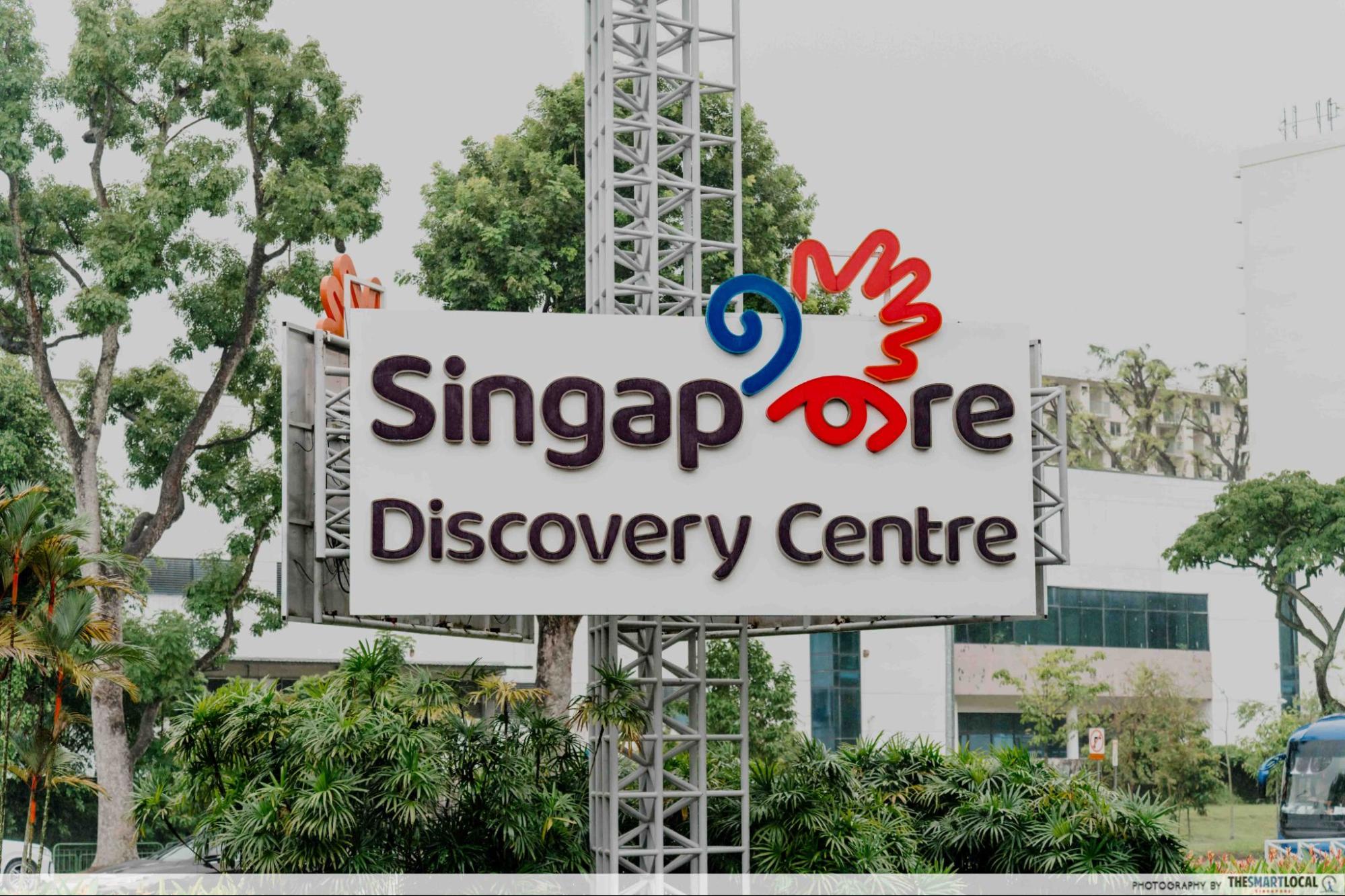 singapore discovery centre - signboard