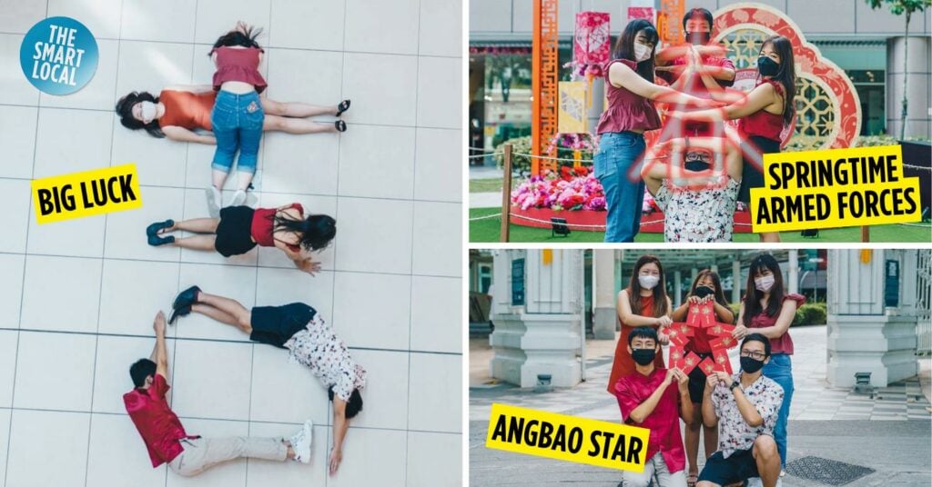 8 Group Poses Ranked From Most To Least Cheesy For Your Family Photos This CNY