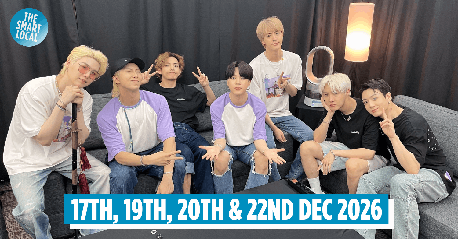 BTS Is Coming Back To Singapore For A 4-Night Concert In December, 7 Years After Their Last Show