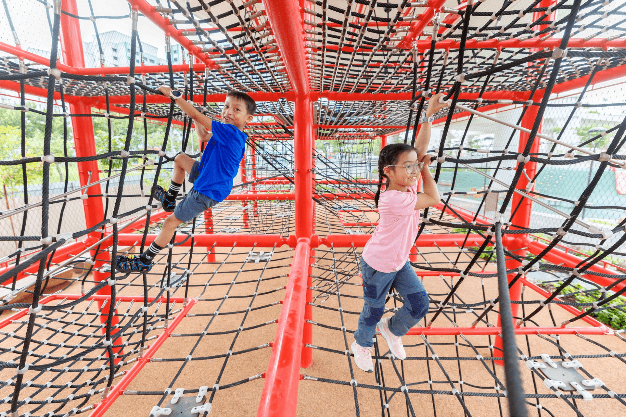 3-Storey Net Playground