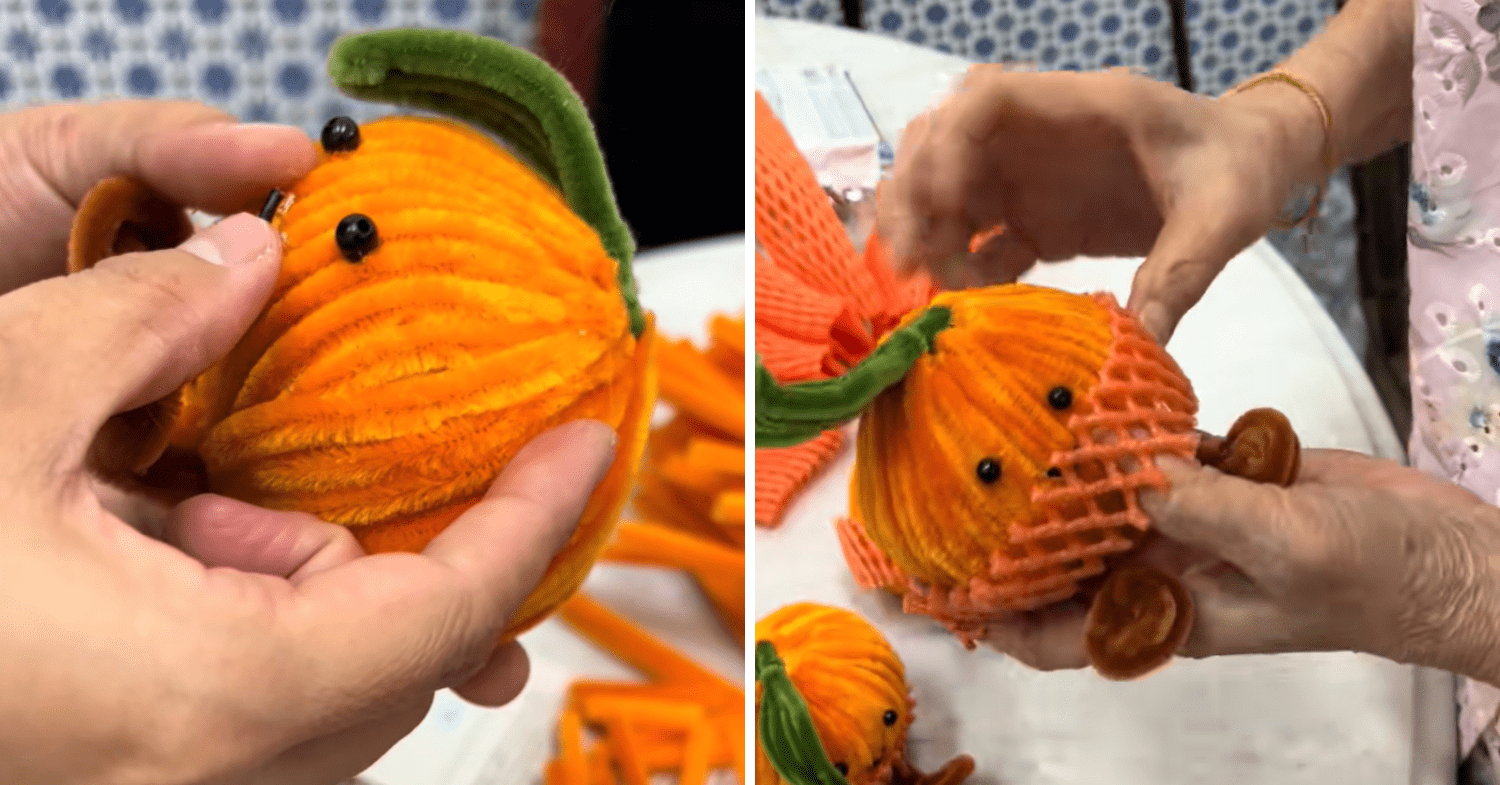 Making Jellycat-inspired oranges