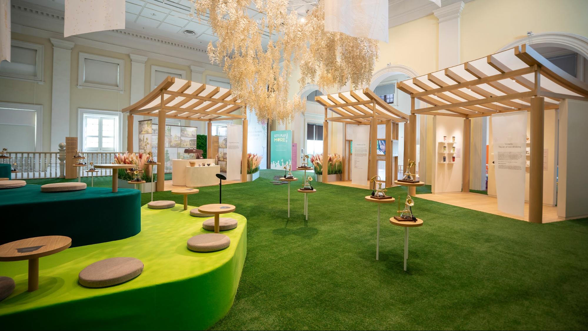 Chagee x ACM x STB - Garden of Senses A Tea Reverie - exhibition