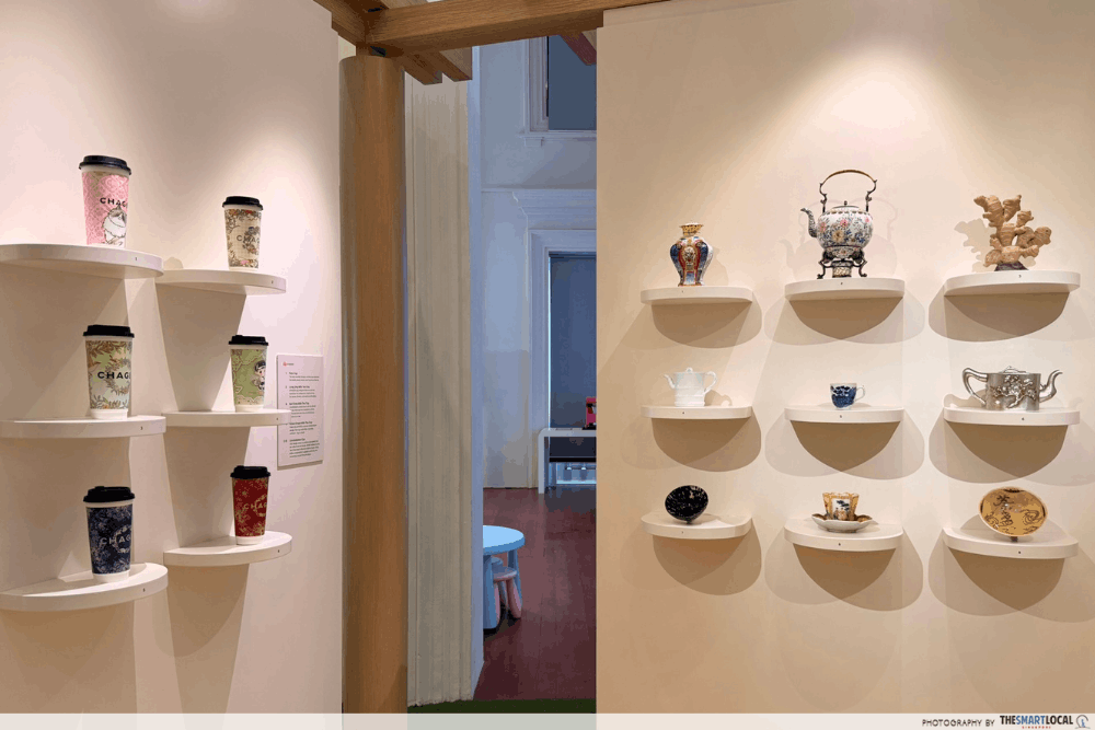 Chagee x ACM x STB - Garden of Senses A Tea Reverie - tea cups