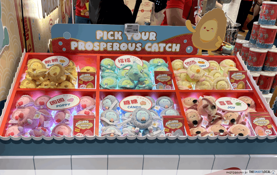 FairPrice Abalone Plushies Seafood Display