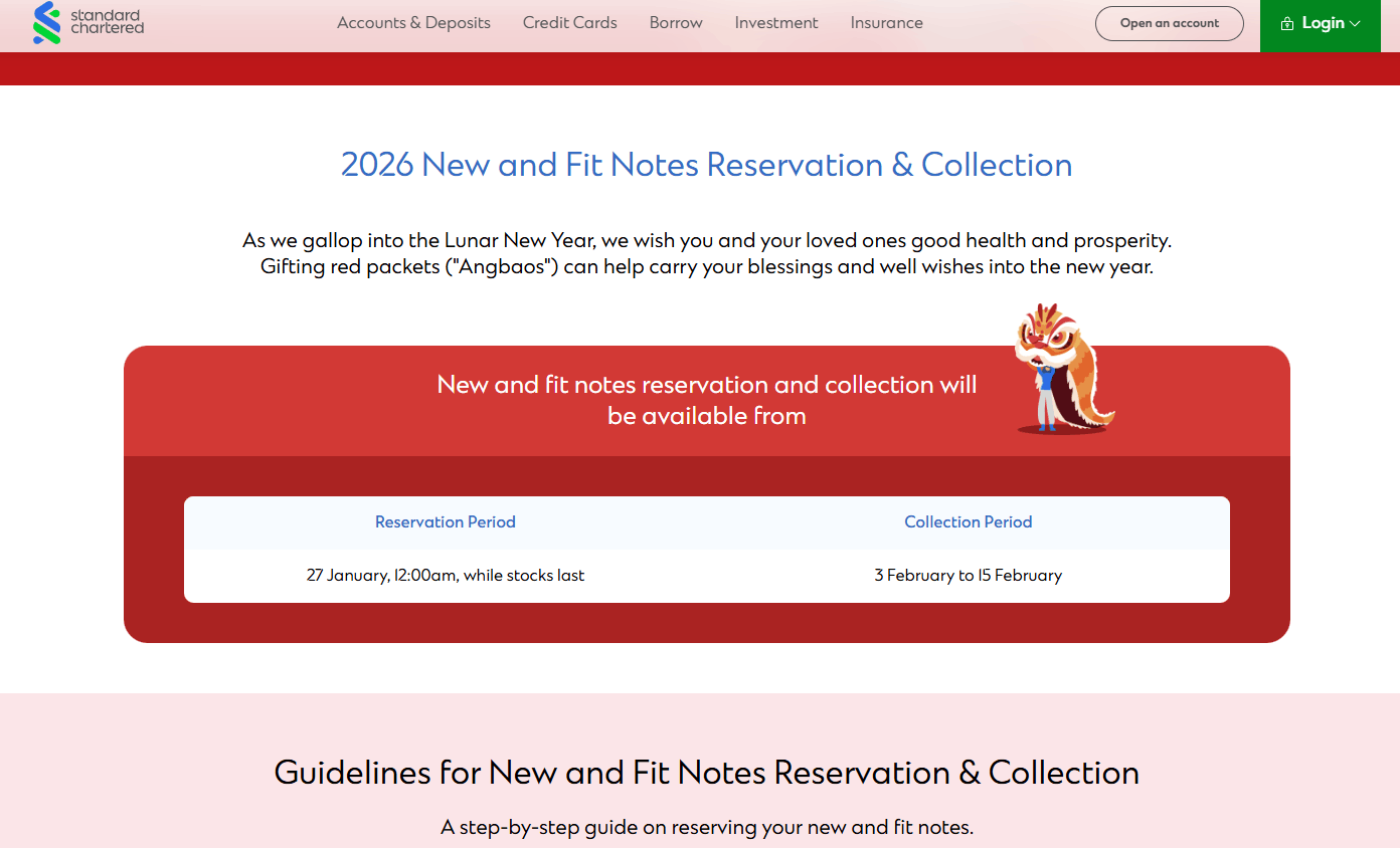 Standard Chartered website