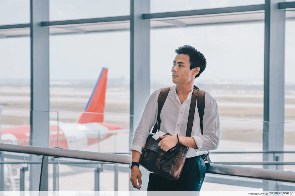 Waiting for the next flight after a delay