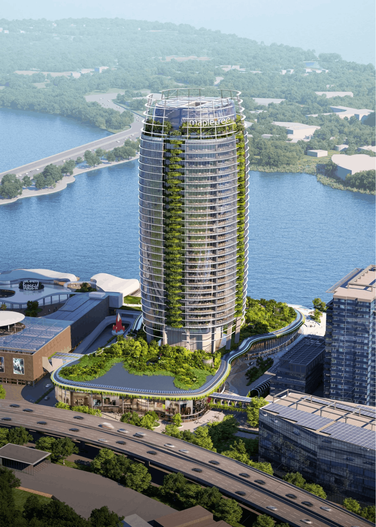 HarbourFront Centre Redeveloped artist impression