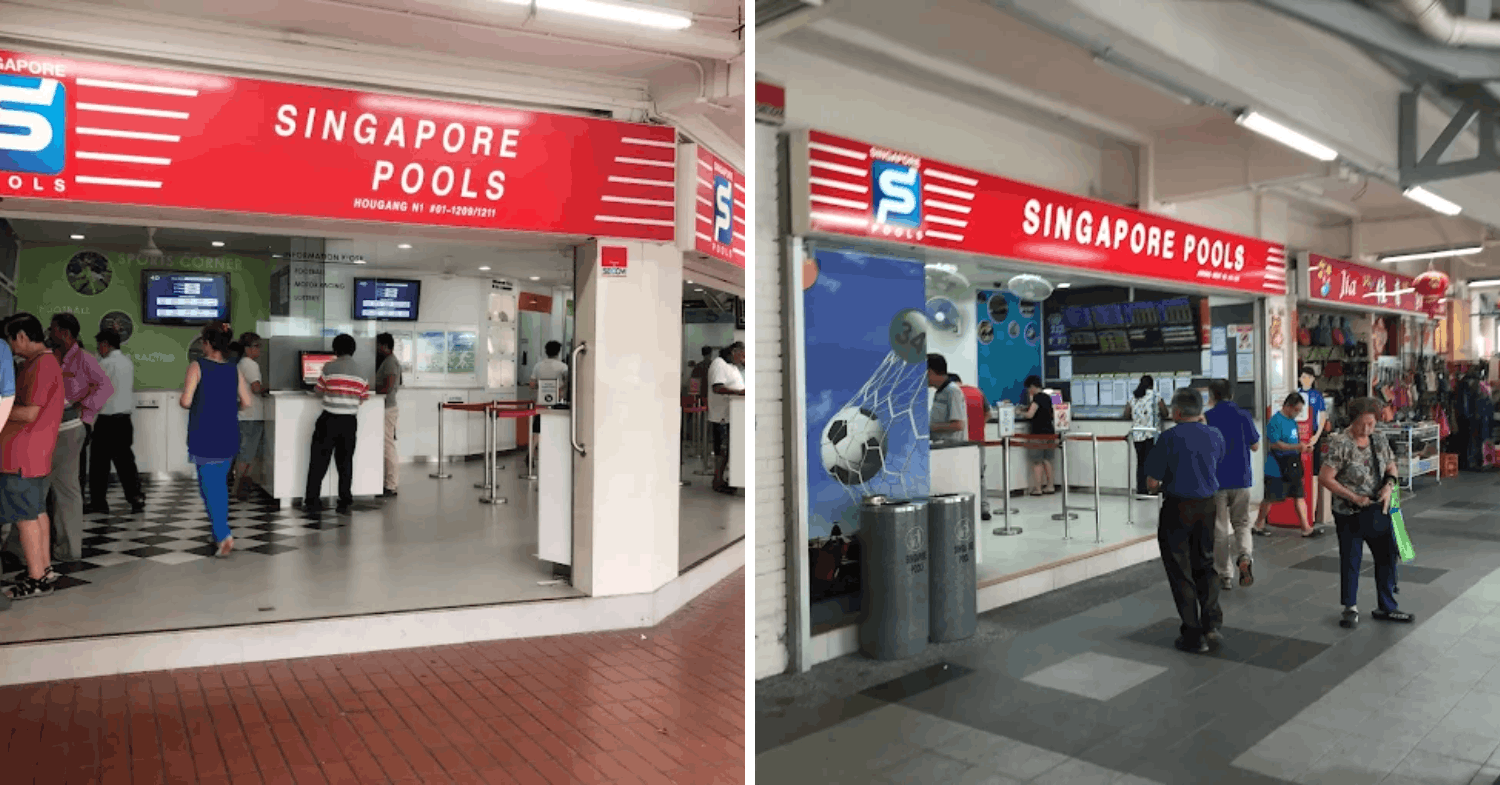 Singapore Pools Hougang and Jurong West