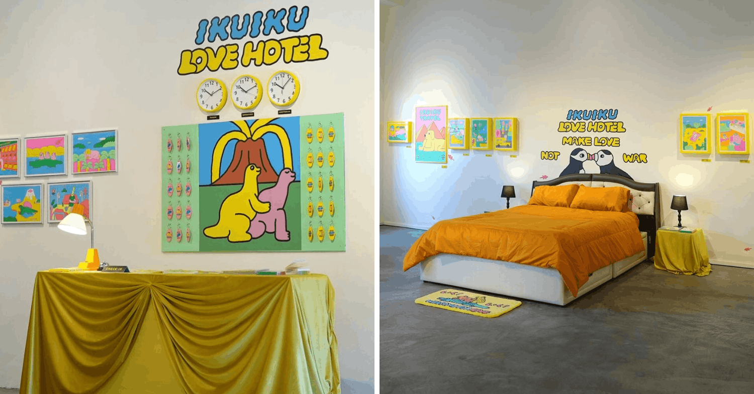 Ikuiku Love Hotel set-ups