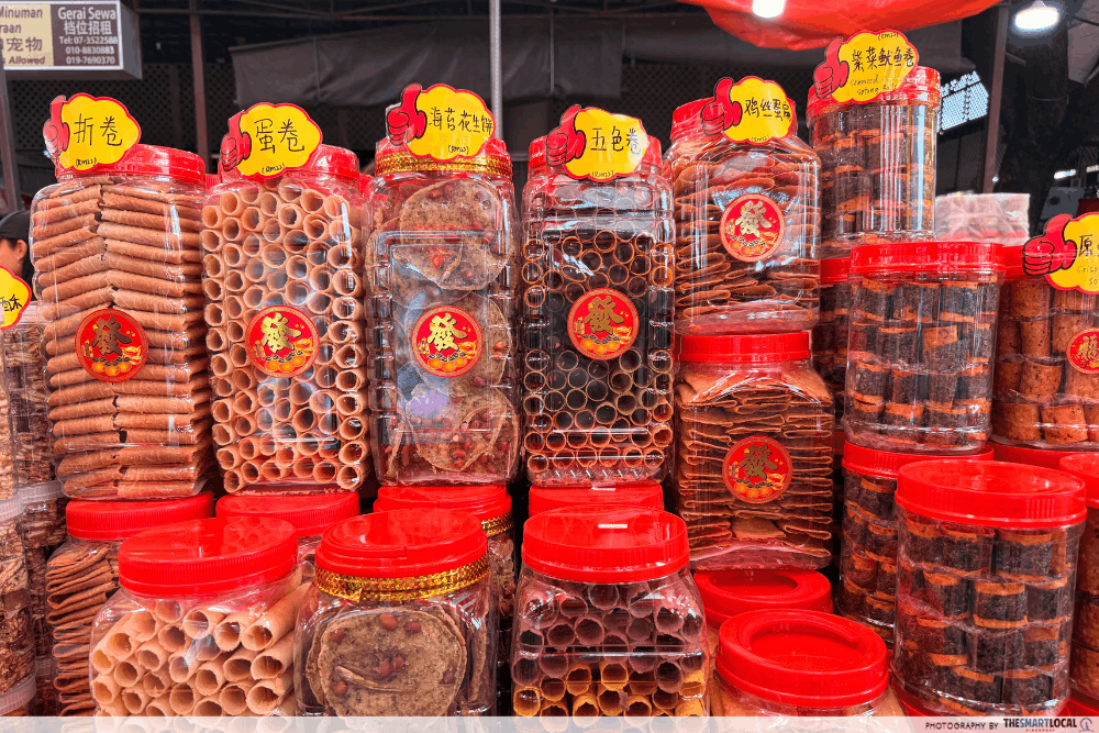 Johor Jaya CNY Bazaar 2026 - cookies