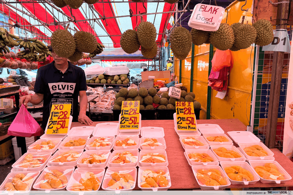 Johor Jaya CNY Bazaar 2026 - durian