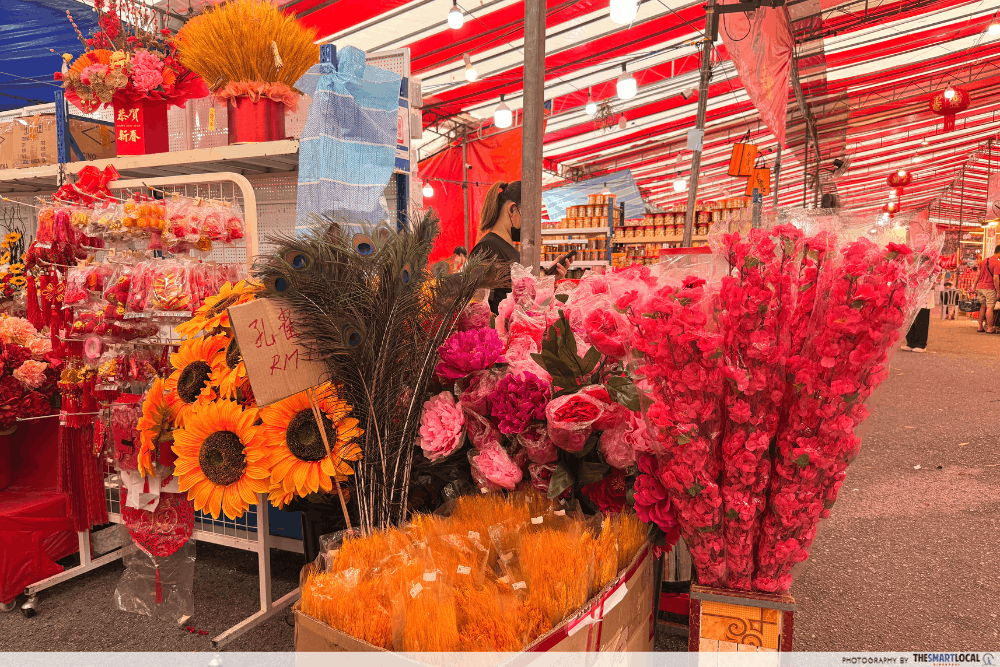 Johor Jaya CNY Bazaar 2026 - flowers