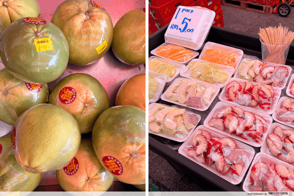 Johor Jaya CNY Bazaar 2026 - fruits