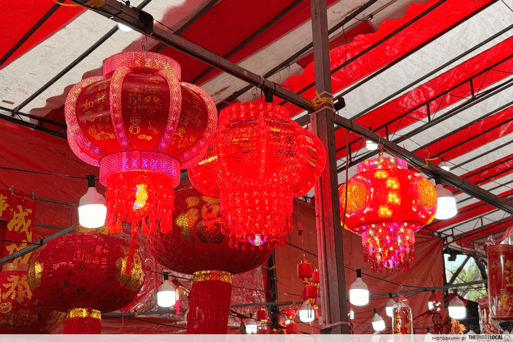 Johor Jaya CNY Bazaar 2026 - lanterns