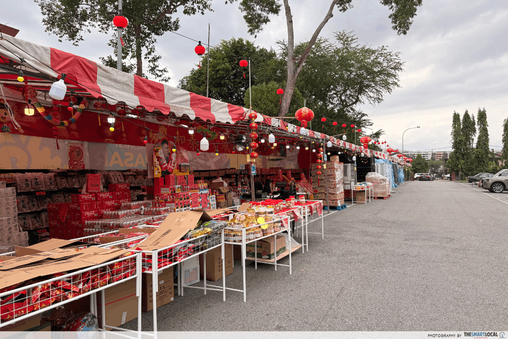 Johor Jaya CNY Bazaar 2026 - outdoor area