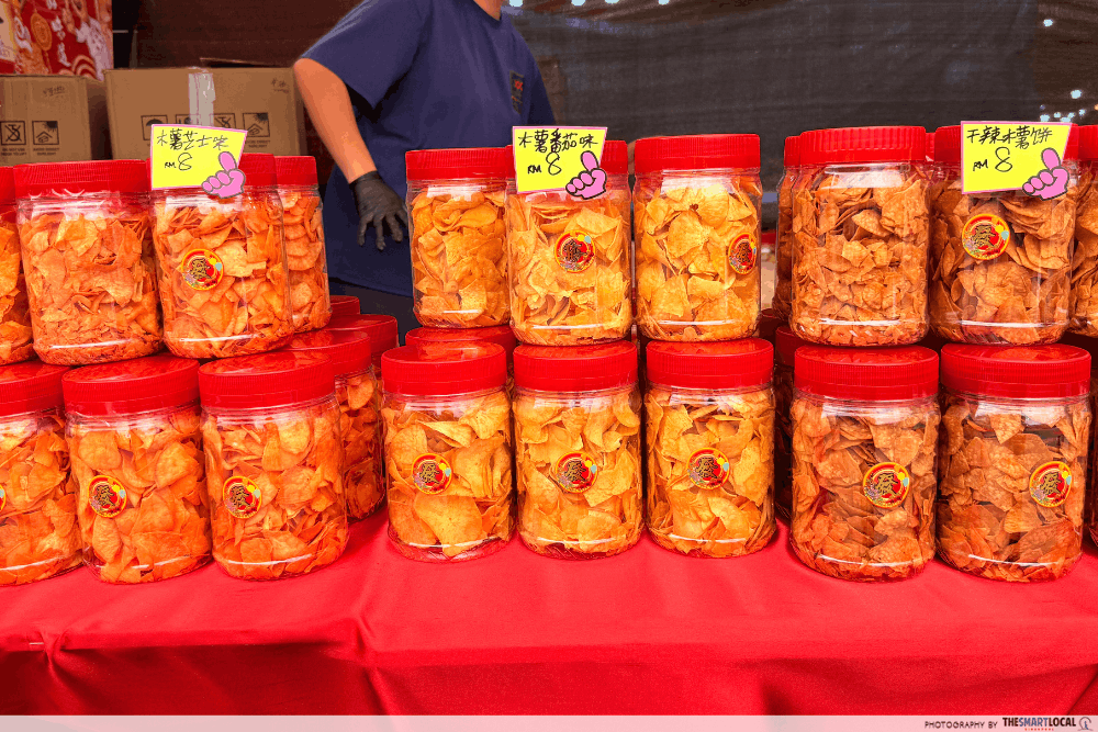 Johor Jaya CNY Bazaar 2026 - savoury snacks