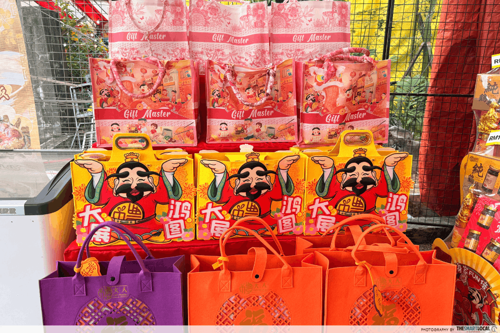 Johor Jaya CNY Bazaar 2026 - tote bag hampers