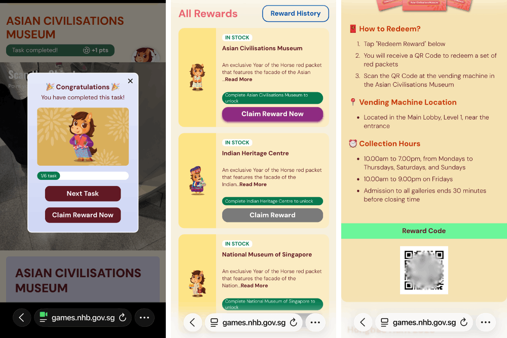 Museum Roundtable Hongbao Campaign 2026 - online web portal