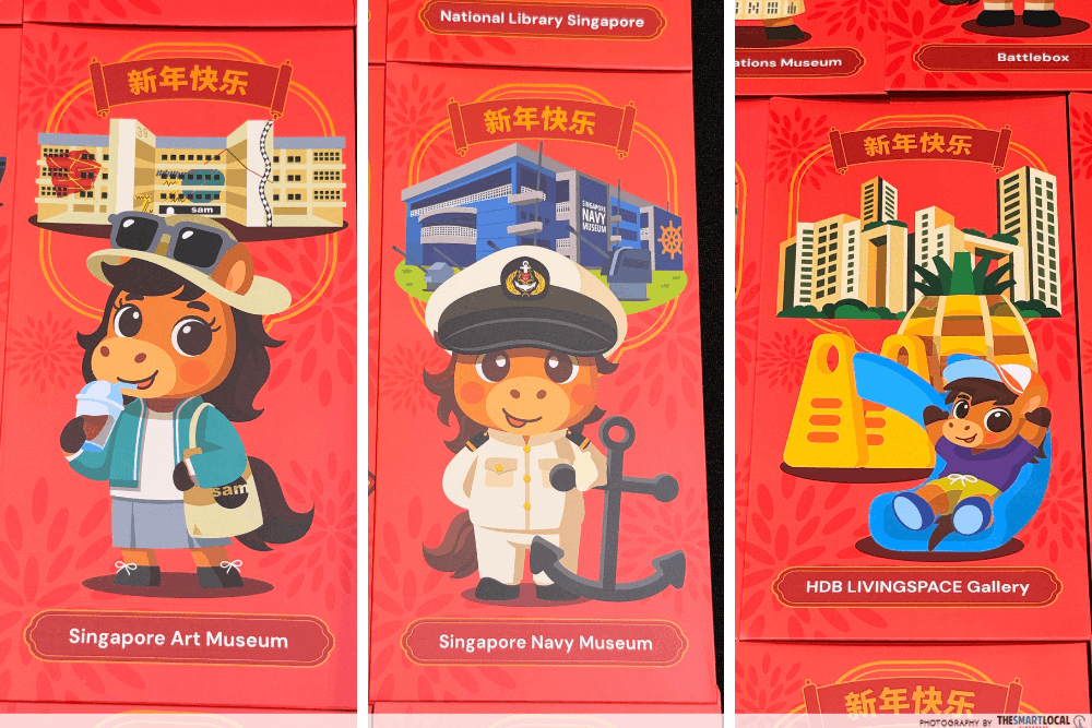 Museum Roundtable Hongbao Campaign 2026 - unique designs for each museum