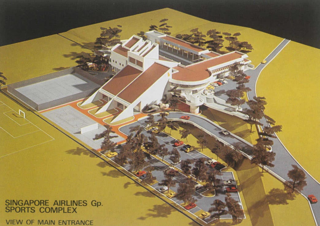 Old SIA Sports Complex - Building Plan