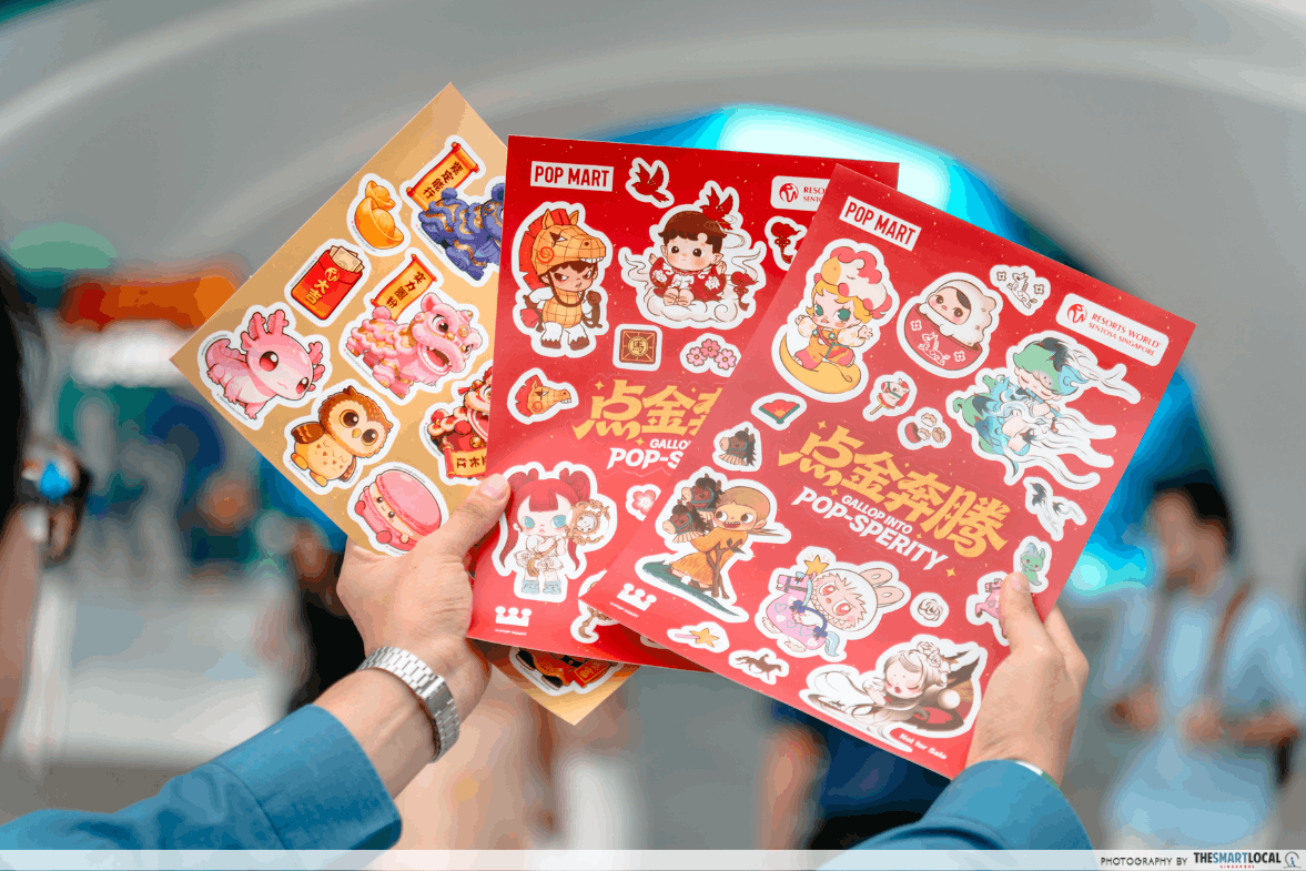 Free POP MART stickers