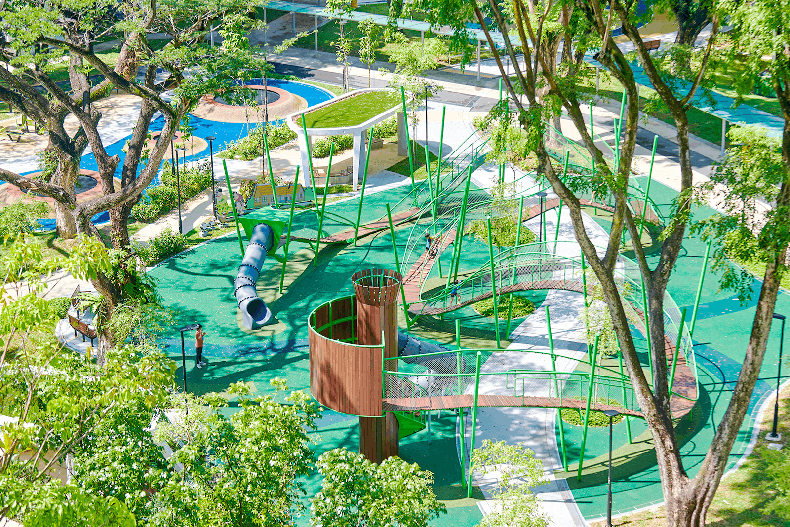 Playground In Toa Payoh - Top View