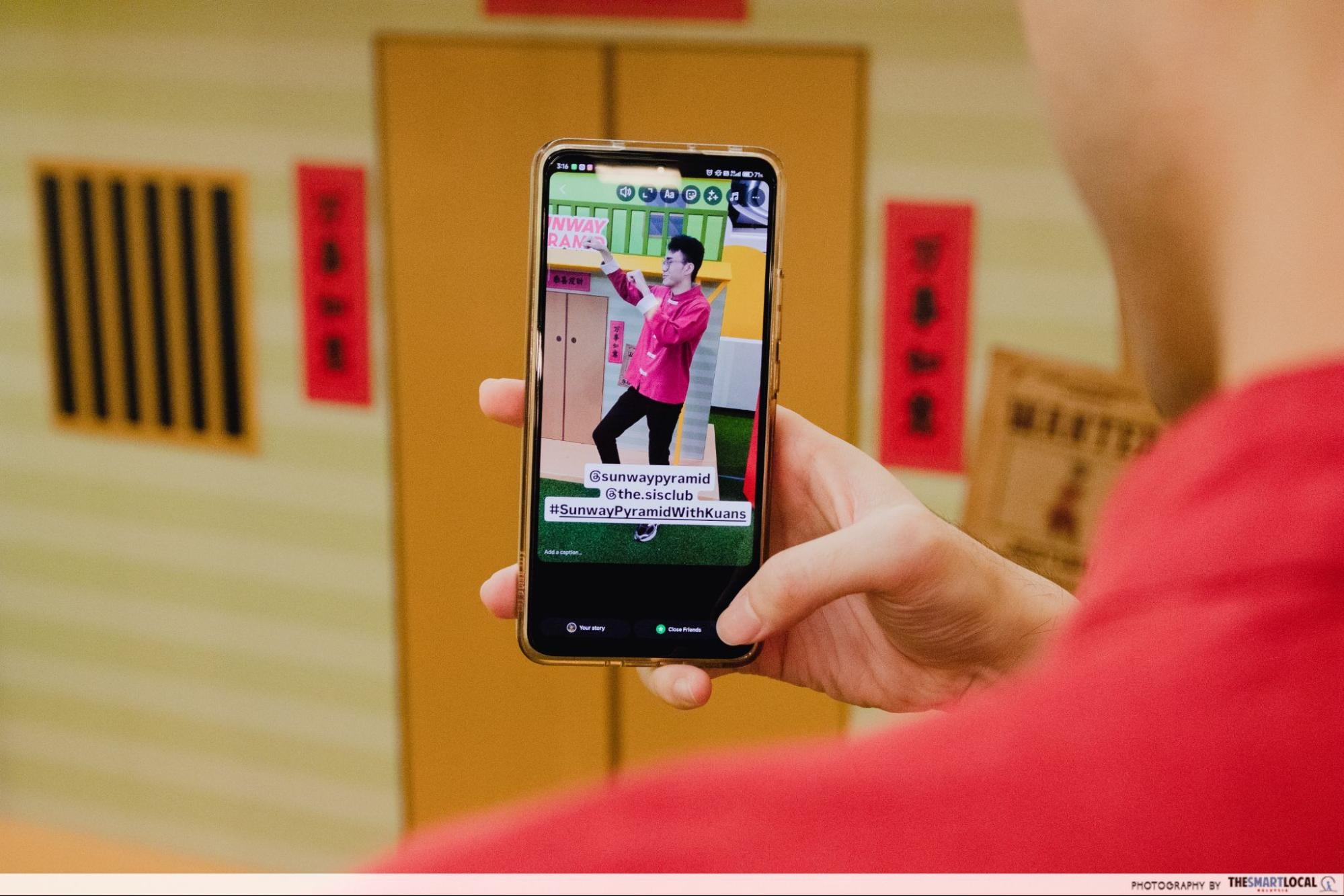 post your dance video on instagram feed