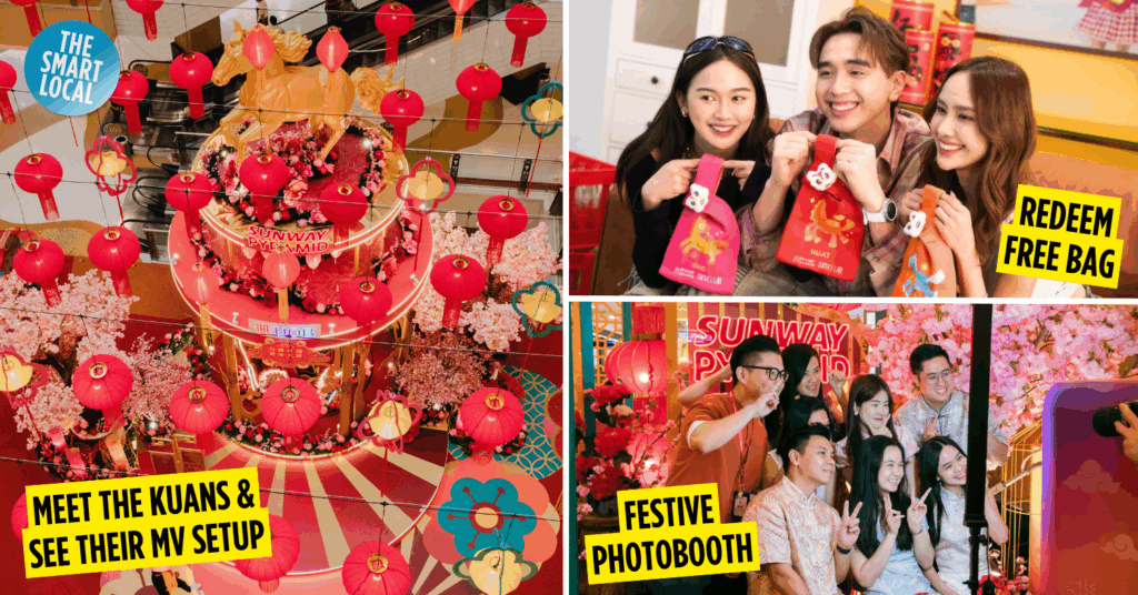 Sunway pyramid CNY festivities