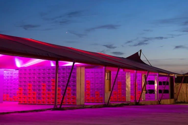 Lockers at Tomorrowland