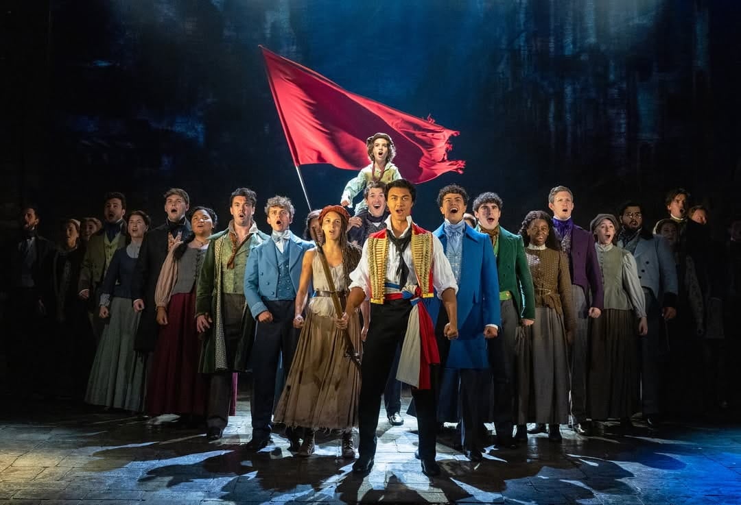 Shot from a West End production of Les Miserables