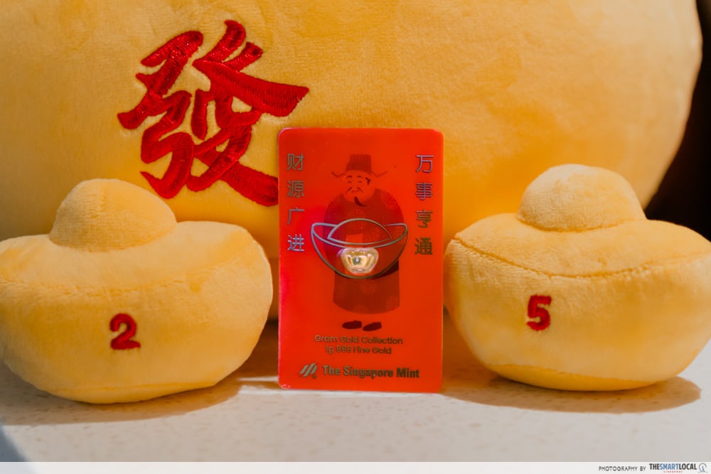 chinatown point cny 2026 - 999 fine gold ingot