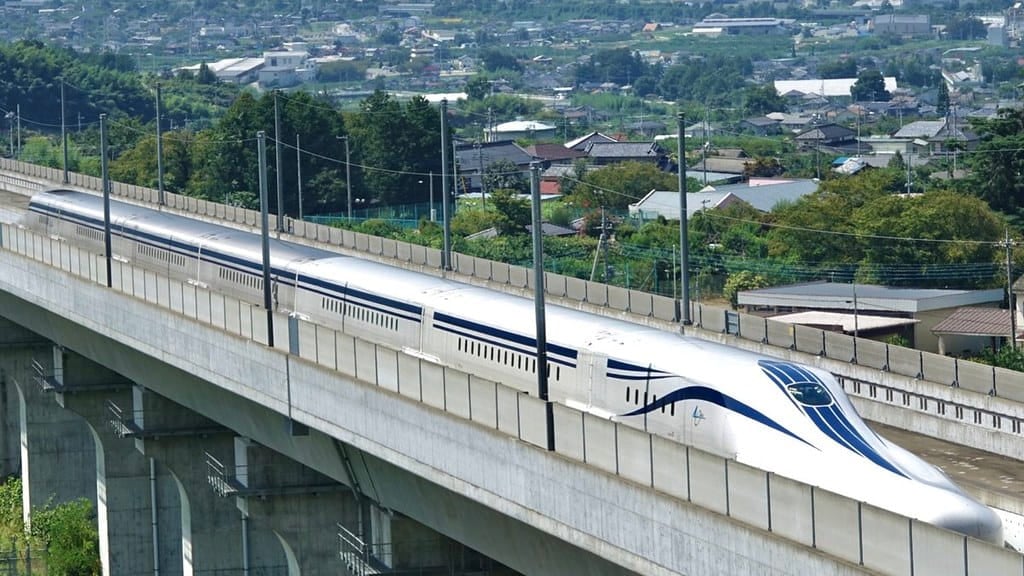 high-speed rail - L0 Maglev train