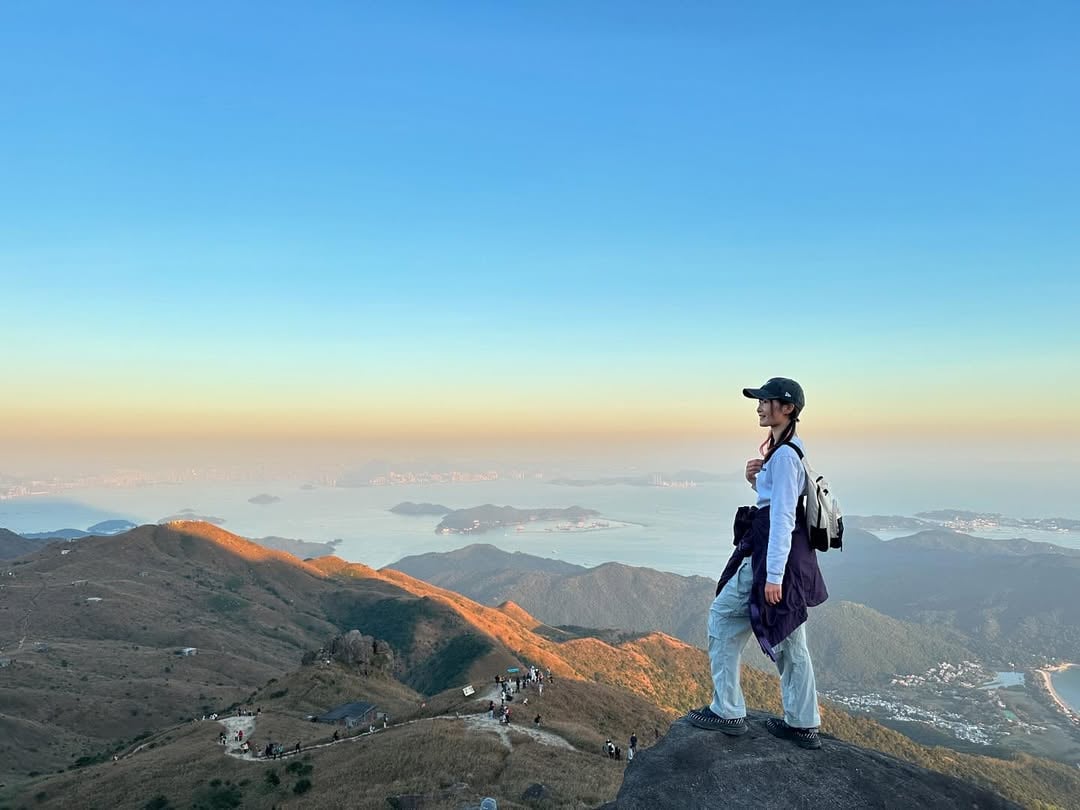 Sunset Peak at Lantau Island South Coast