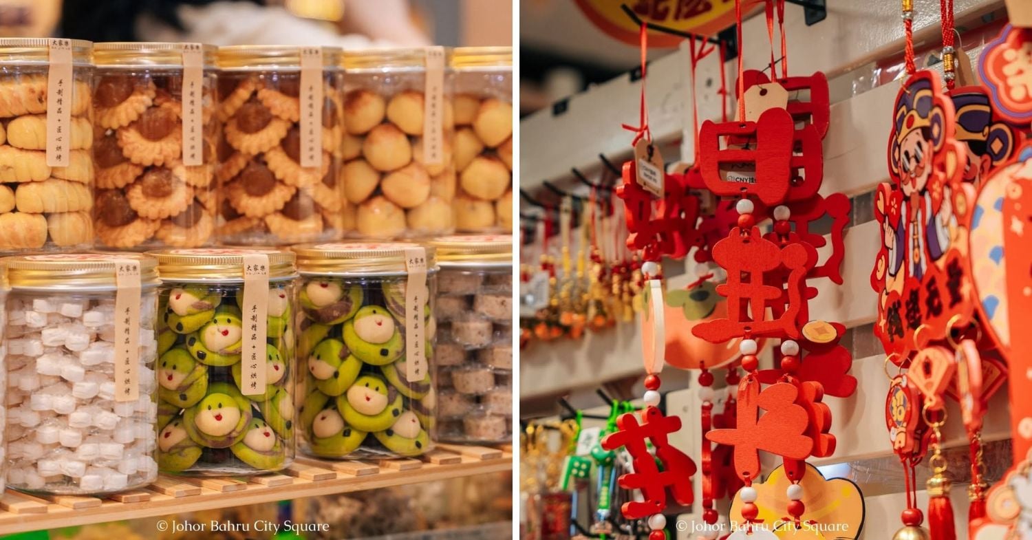 Chinese New Year Markets in JB - Johor Bahru City Square