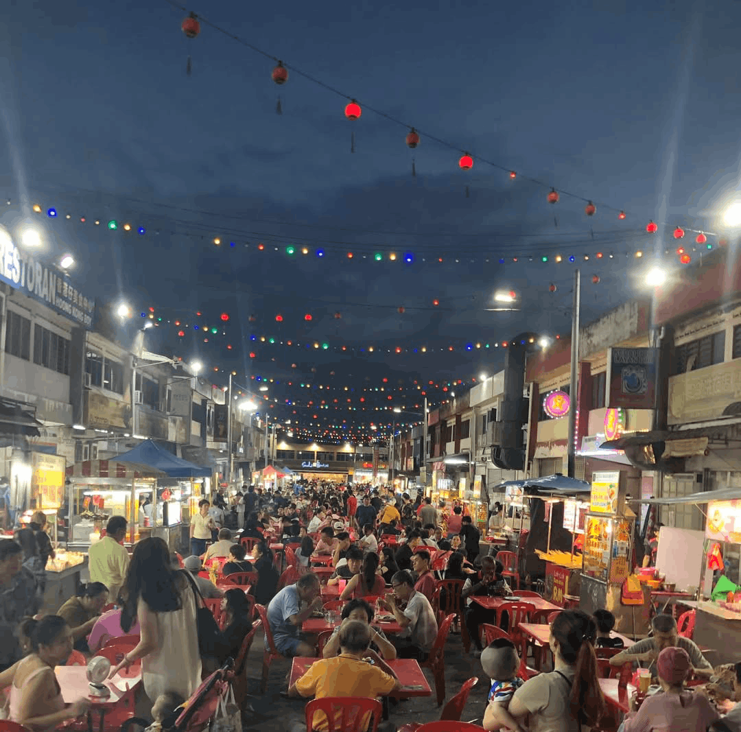 Chinese New Year Markets in JB - Joya Night Market Food Street
