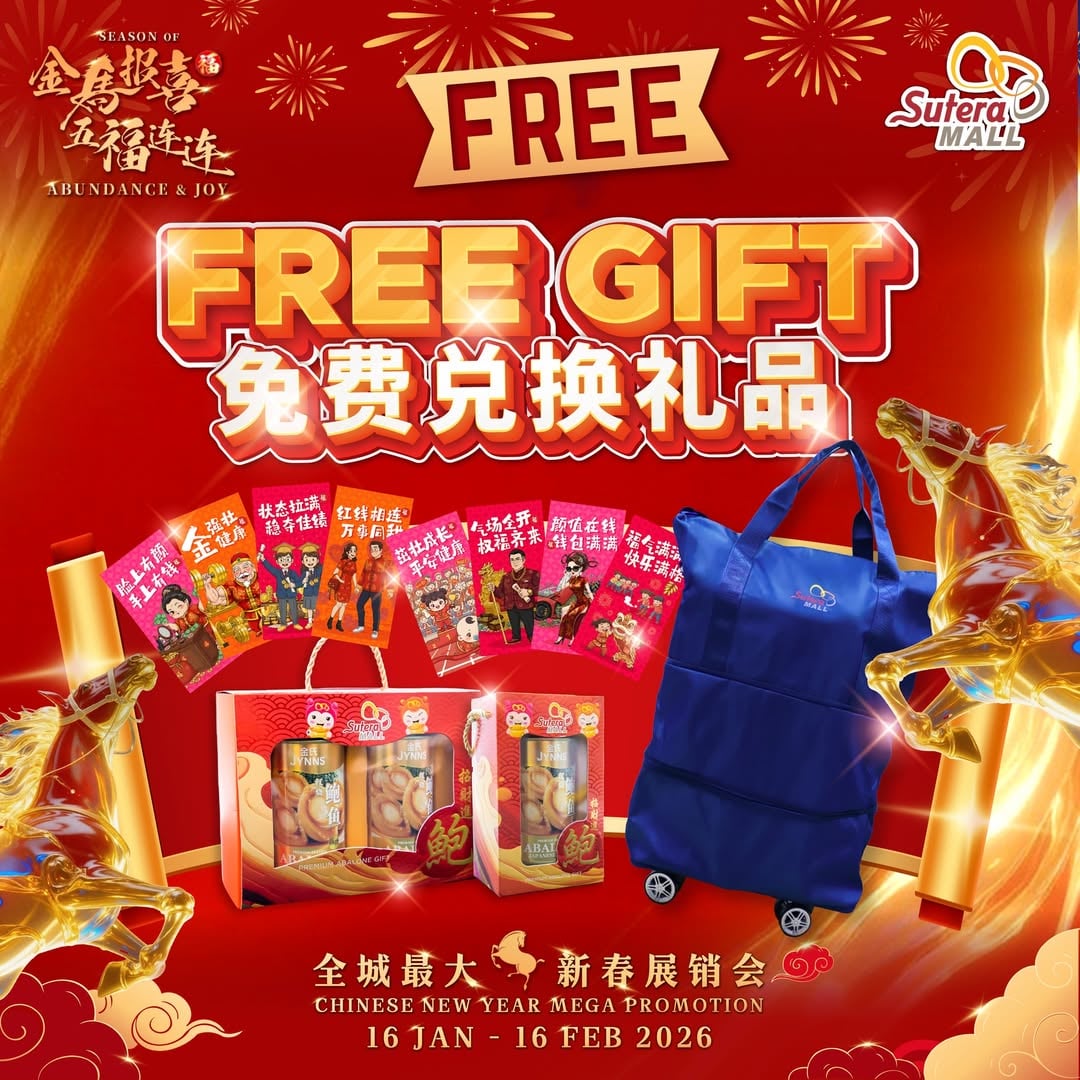 Chinese New Year Markets in JB - Sutera Mall