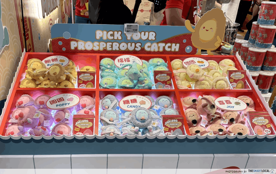 CNY 2026 merch - FairPrice x Play Nation CNY Plush Keyrings