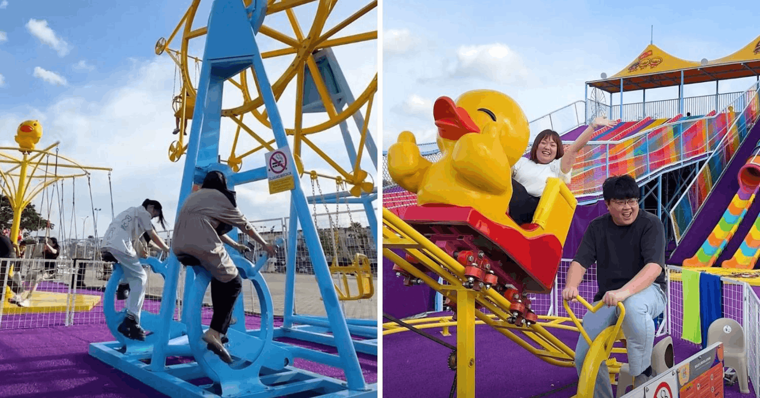 Joyful Dreamland in Johor Bahru - how do the rides work?