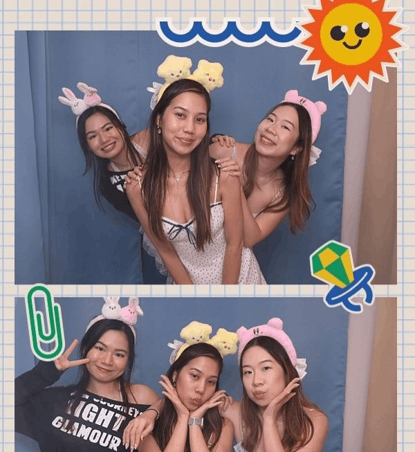 Dollop Pit Stop photobooth at *SCAPE - the showroom