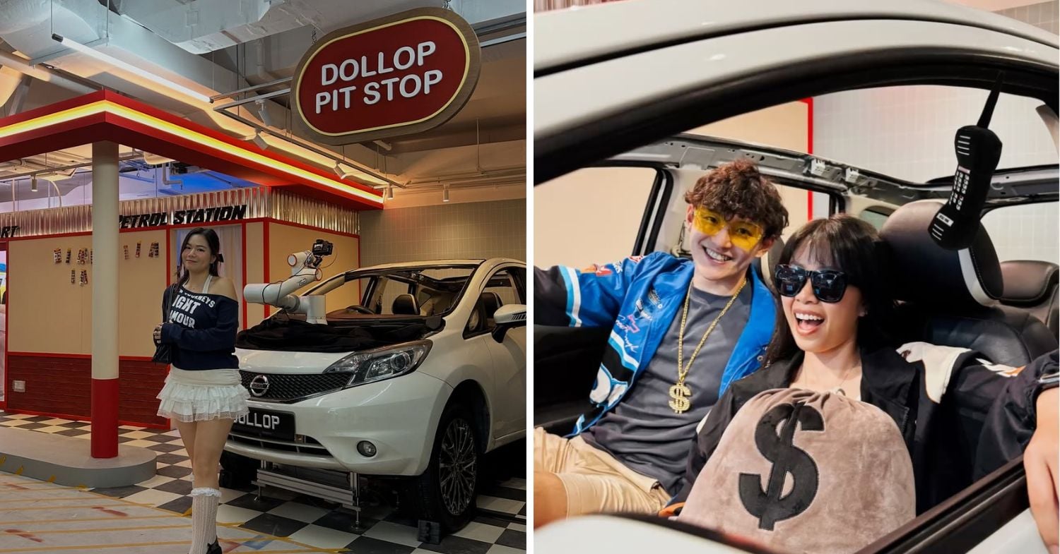 Dollop Pit Stop photobooth at *SCAPE - glambot ride