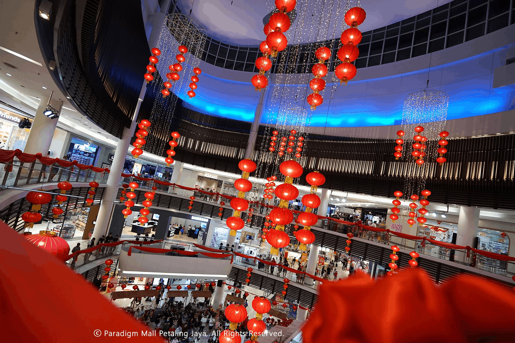 Chinese New Year Markets in JB - Paradigm Mall Johor Bahru
