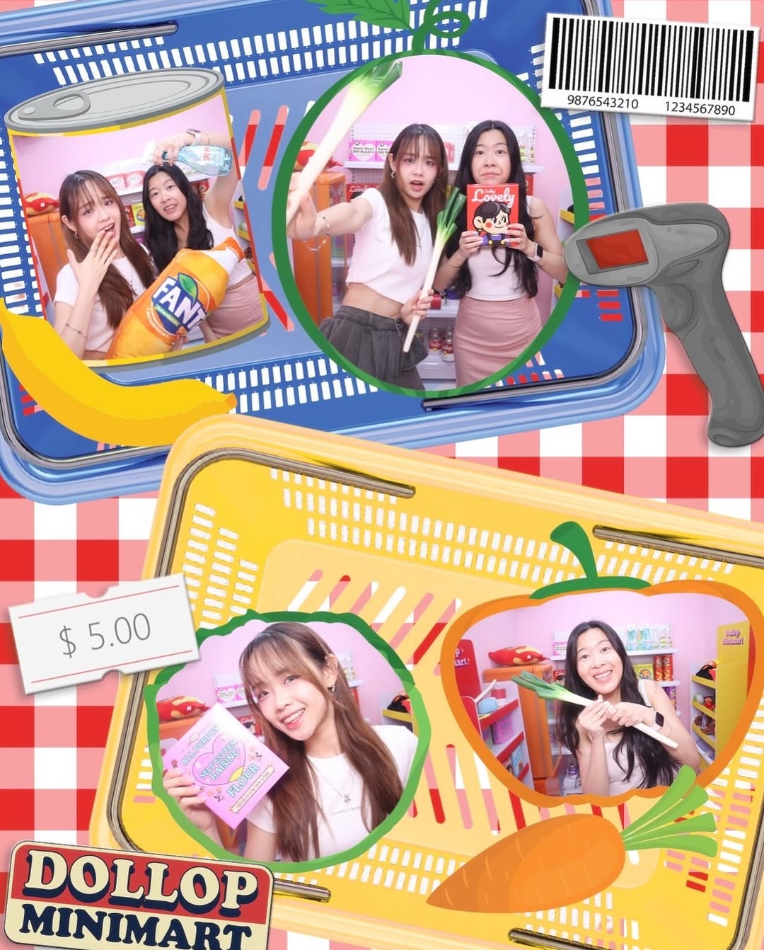 Dollop Pit Stop photobooth at *SCAPE - mini mart