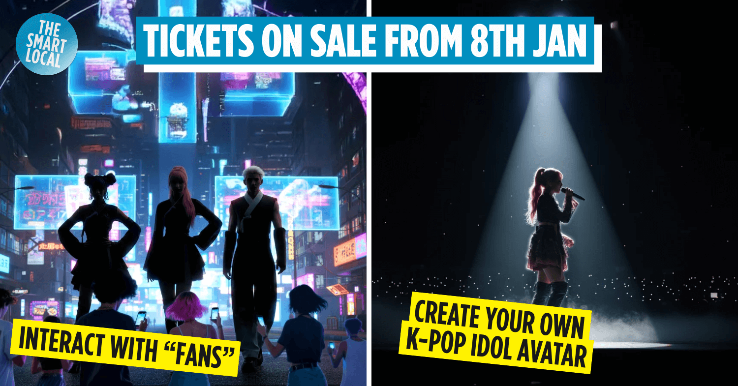 This K-Pop Exhibition In Singapore Lets You Step Into An Idol’s Shoes With AI & 360° Projections