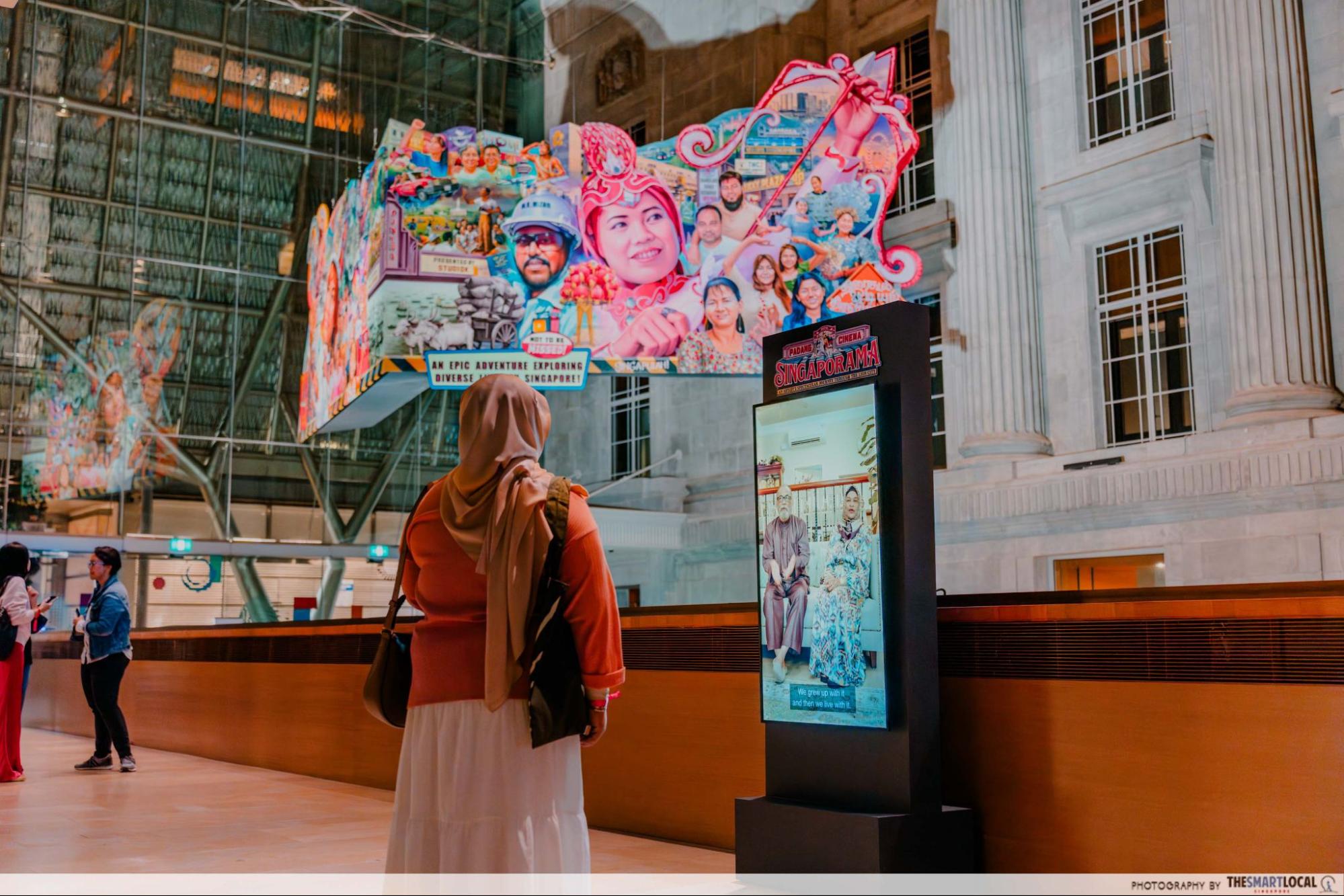 Interviews displayed by artist Navin Rawanchaikul