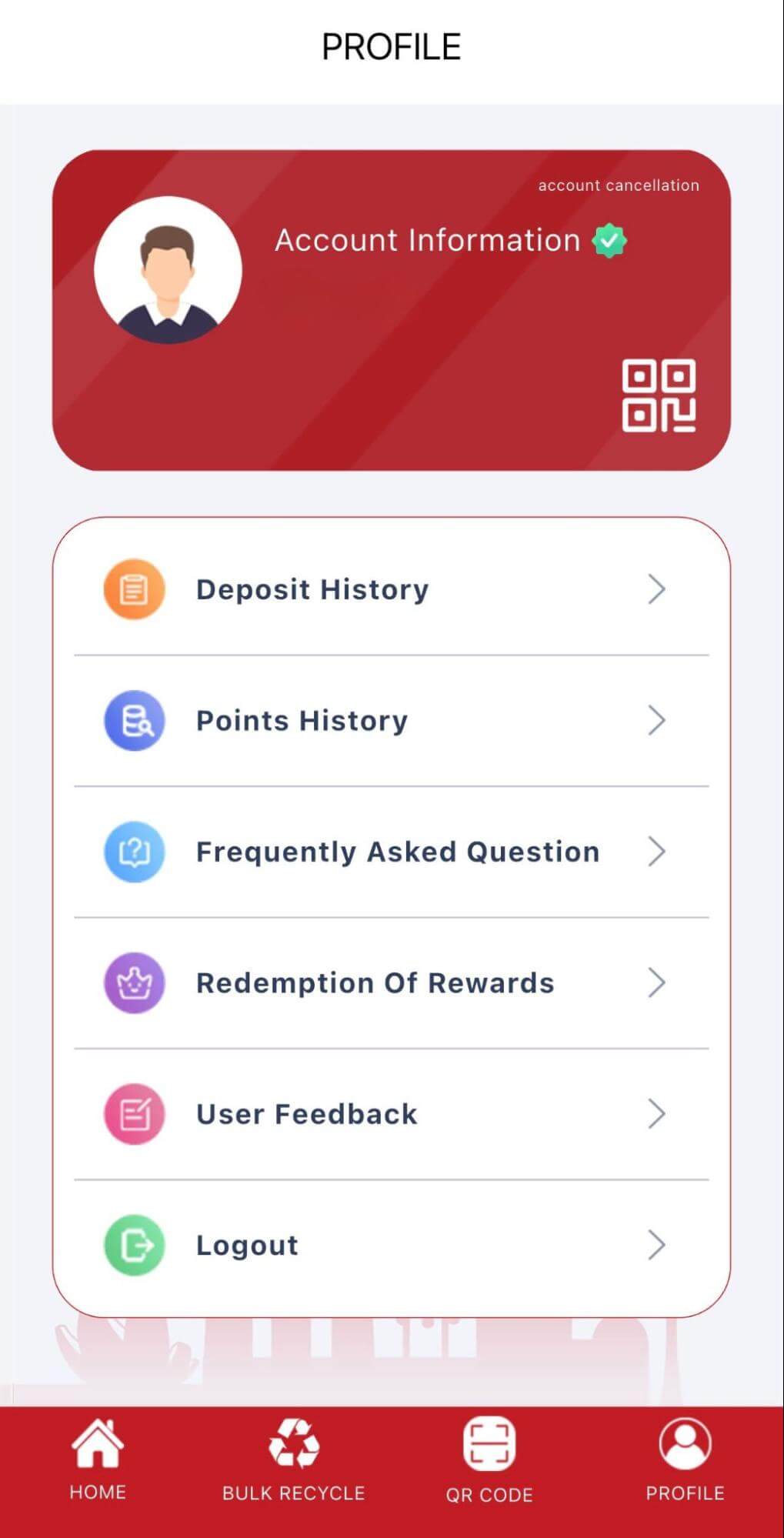 recycling right app profile 