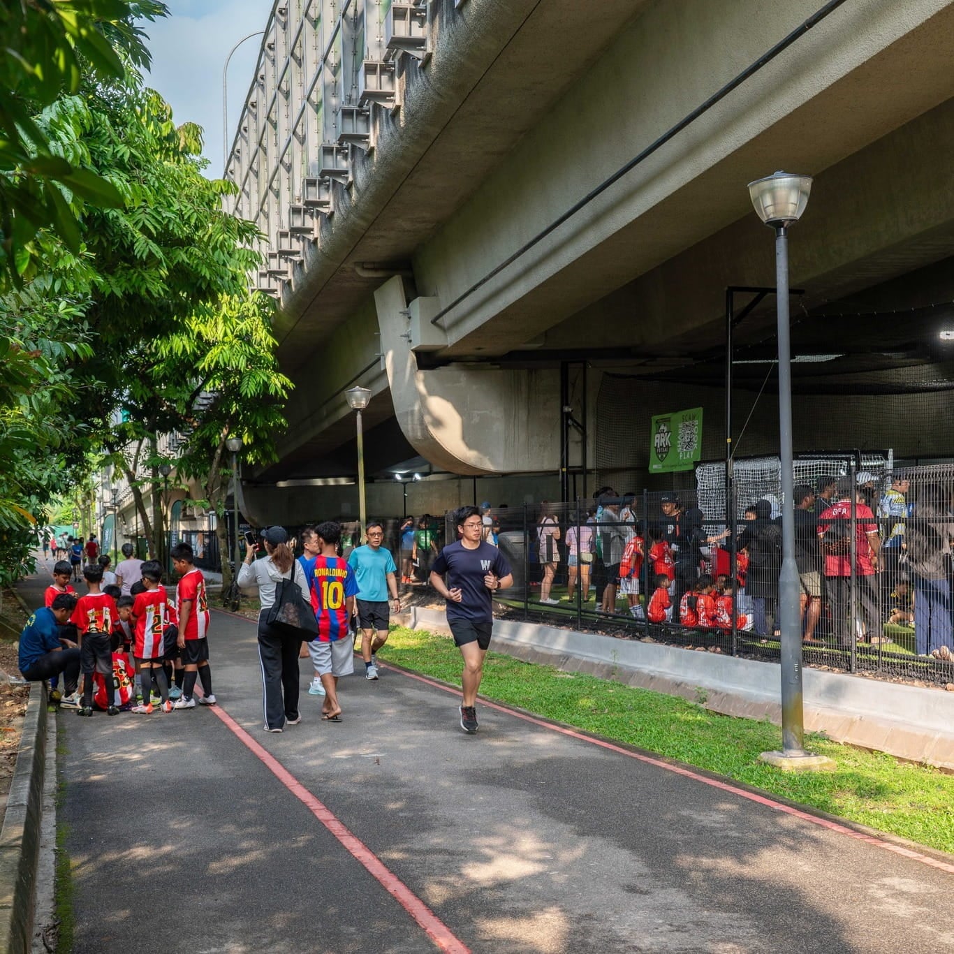 the ark sports village - running track