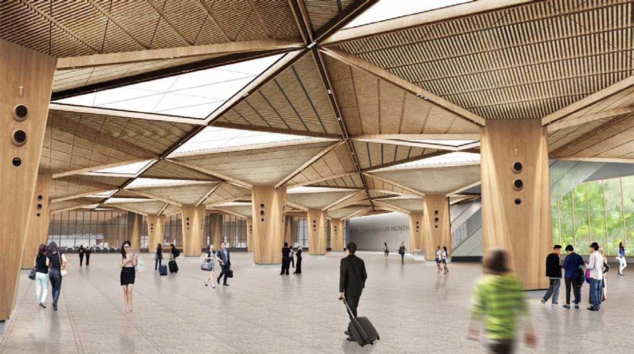 woodlands north rts station artist impression