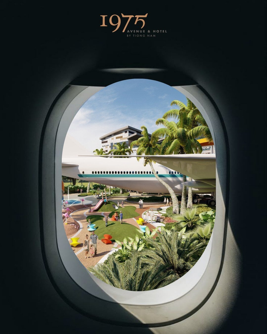 1975 avenue hotel jb - view from window