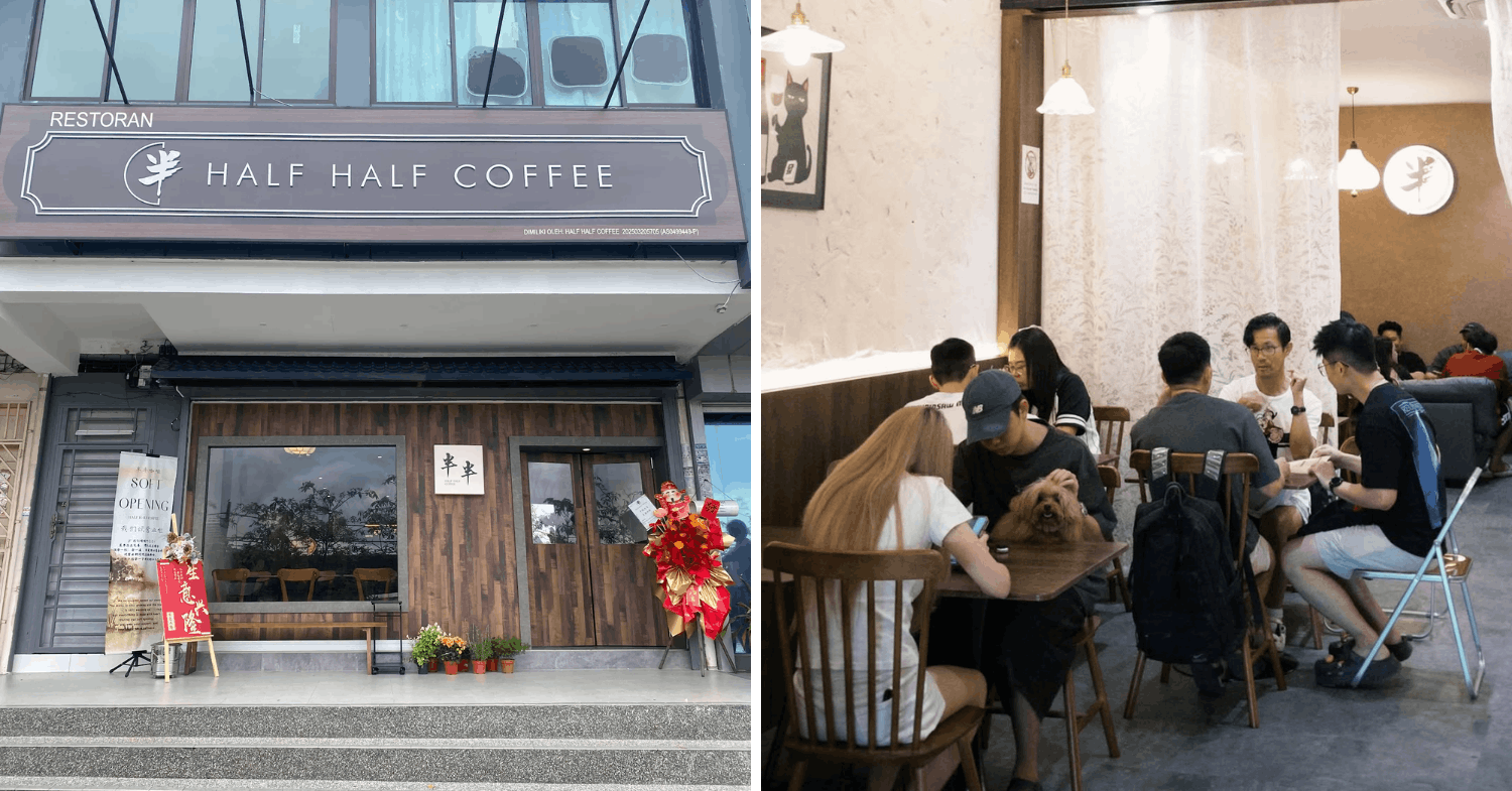 Cafes In JB - Half Hlaf Coffee