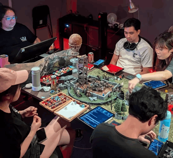 How many people to Play Dungeons & Dragons in Singapore